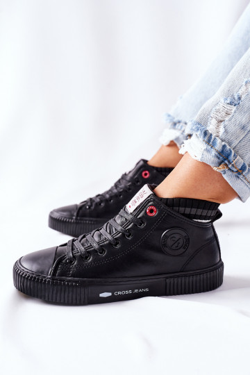 Voľnočasová obuv Cross Jeans čierna farba II2R4021