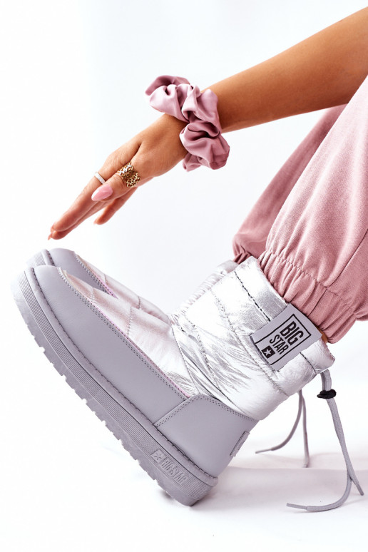 snehule Big Star II274118 striebornej farby snehule Big Star II274118 striebornej farby