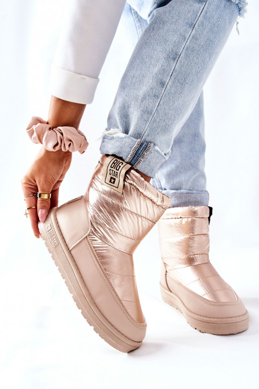 snehule Big Star II274121 béžové snehule Big Star II274121 béžové