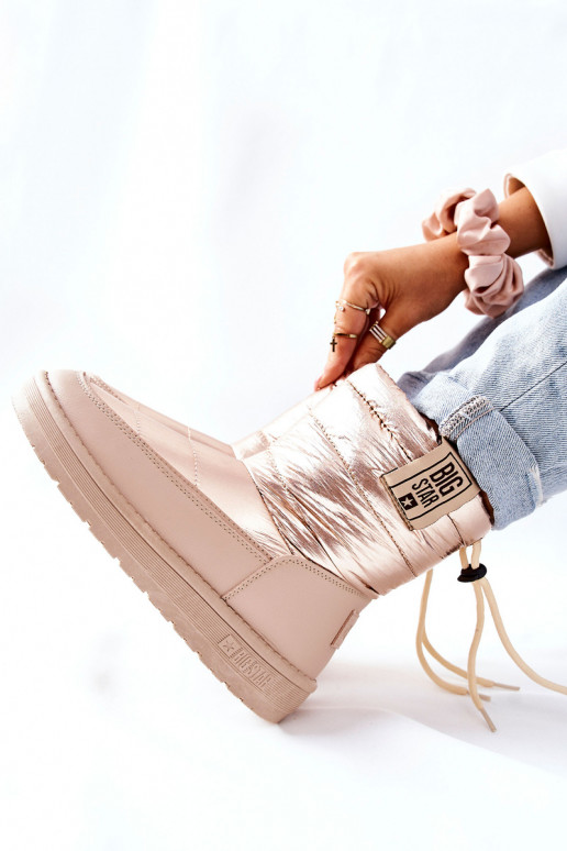 snehule Big Star II274121 béžové snehule Big Star II274121 béžové