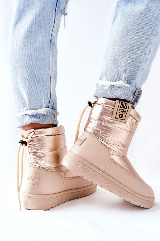 snehule Big Star II274121 béžové snehule Big Star II274121 béžové