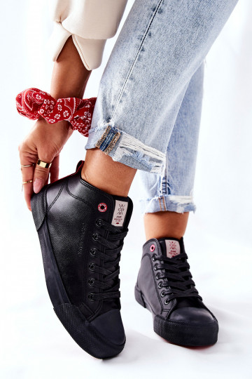 cross jeans cross jeans II2R4032C topánky na voľný čas čiernej farby 2
