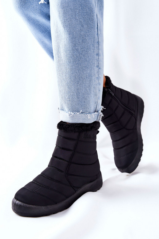 Dámske zahriať sa Snehule čierna Mezyss Dámske zahriať sa Snehule čierna Mezyss