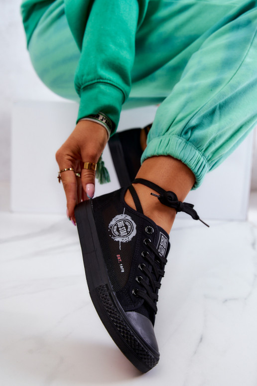 Tenisky voľnočasová obuv BIG STAR JJ274A256 čiernej farby Tenisky voľnočasová obuv BIG STAR JJ274A256 čiernej farby