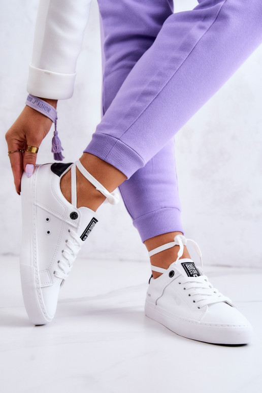 Tenisky Big Star JJ274211 Bielo-čierne