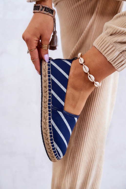 Klasický model espadriliek Big Star JJ274960 tmavomodrý Klasický model espadriliek Big Star JJ274960 tmavomodrý