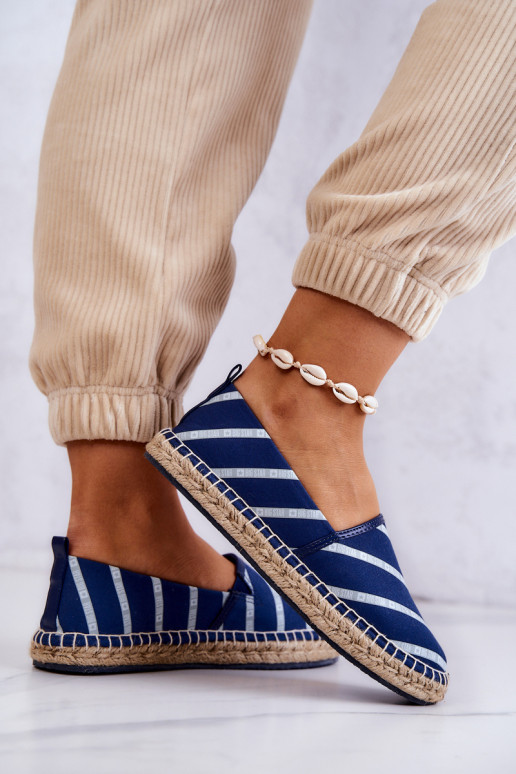 Klasický model espadriliek Big Star JJ274960 tmavomodrý Klasický model espadriliek Big Star JJ274960 tmavomodrý
