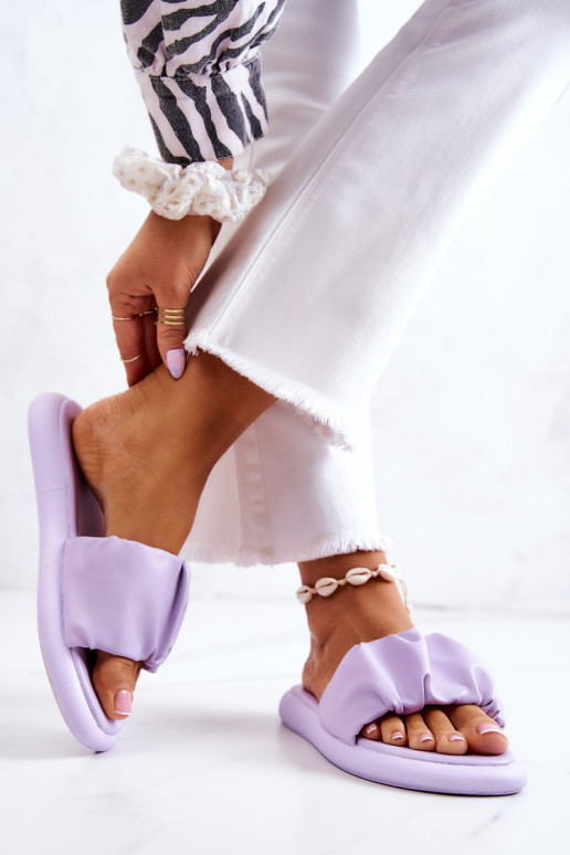 Klasický model Papuče fialové Feline