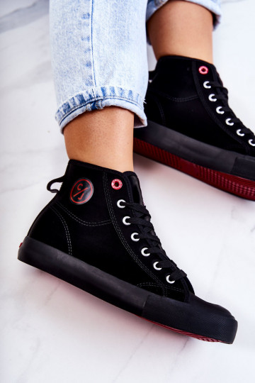 Cross Jeans voľnočasová obuv cross jeans JJ2R4055C v čiernej farbe 2