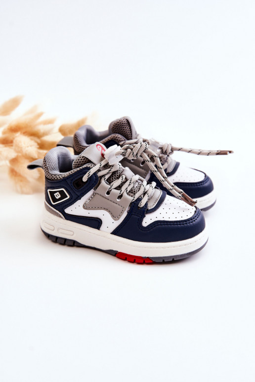 Detská športová obuv v tmavo modrej farbe Bruce Detská športová obuv v tmavo modrej farbe Bruce
