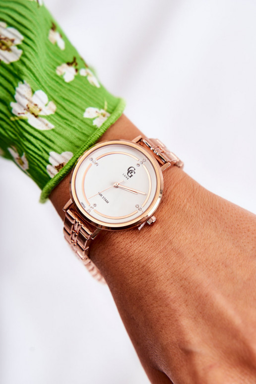 Dámske hodinky GG Luxe farby ružového zlata