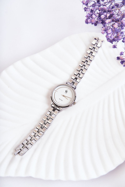 Dámske hodinky GG Luxe striebornej farby