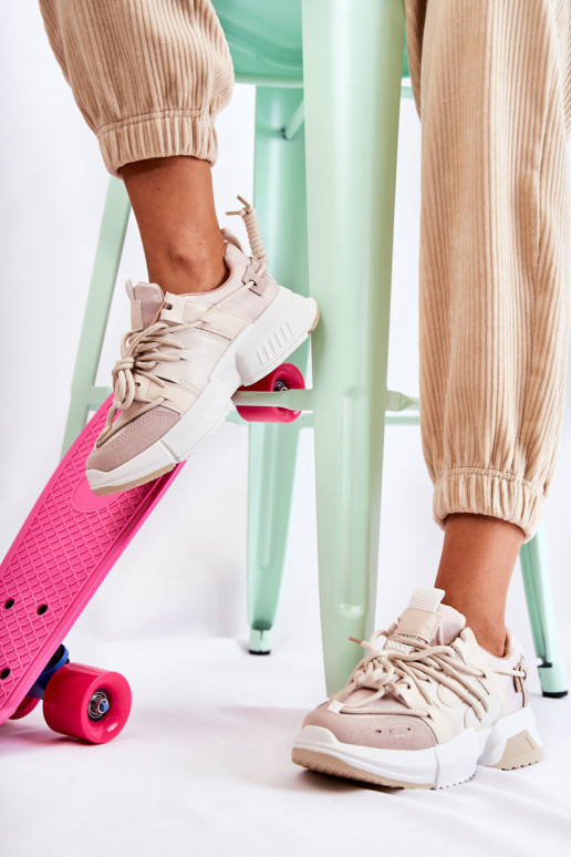 Tenisky model topánky Športový štýl topánky hnedej farby Someday