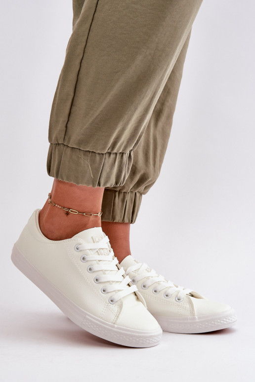 na ramienka Klasický model ležérnej obuvi v bielej farbe Misima na ramienka Klasický model ležérnej obuvi v bielej farbe Misima