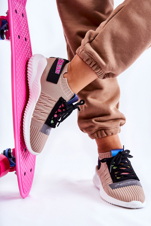 Klayra béžové topánky Klayra odolného modelu Sneakers model Klayra béžové topánky Klayra odolného modelu Sneakers model