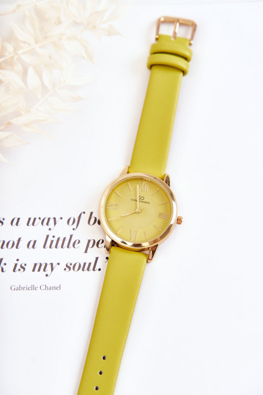 Dámske hodinky s koženým remienkom Giorgio&Dario