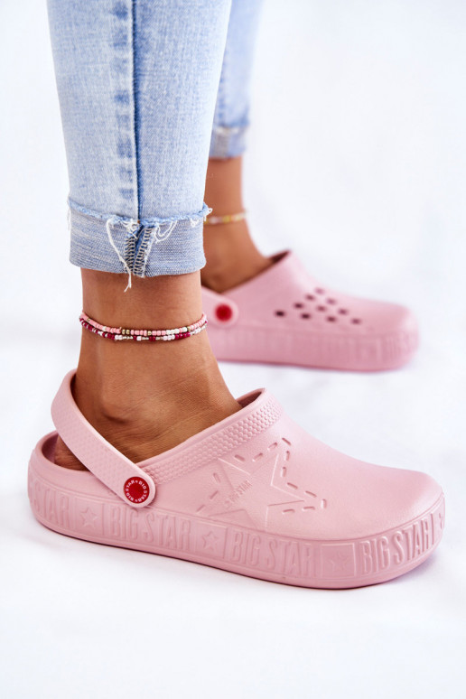 Ľahké papuče Big Star II275008 ružové Ľahké papuče Big Star II275008 ružové