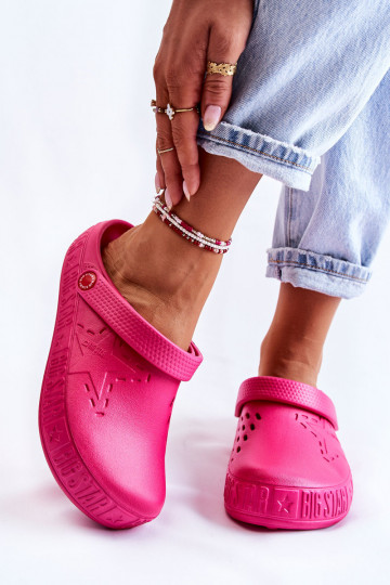 Ľahké papuče Big Star II275007 ružové