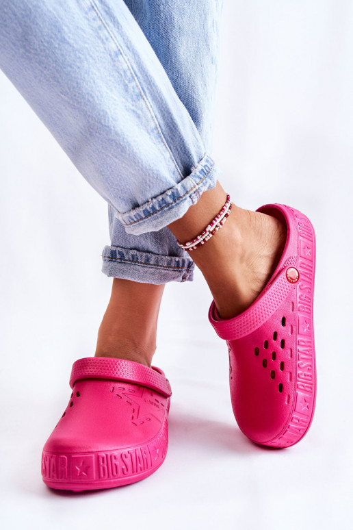 Ľahké papuče Big Star II275007 ružové