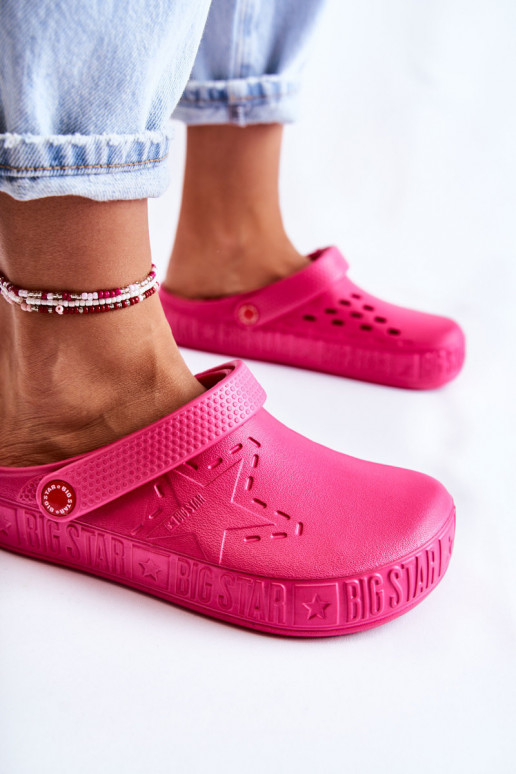 Ľahké papuče Big Star II275007 ružové
