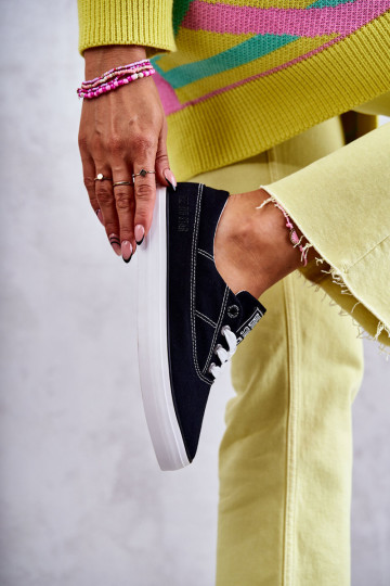 Látkové tenisky Big Star KK274019 čierne 2