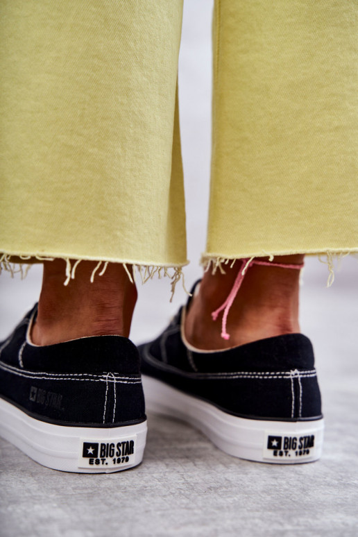 Látkové tenisky Big Star KK274019 čierne Látkové tenisky Big Star KK274019 čierne