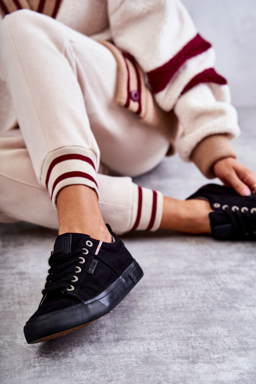 obuv na voľný čas Big Star KK274004 čierna obuv na voľný čas Big Star KK274004 čierna