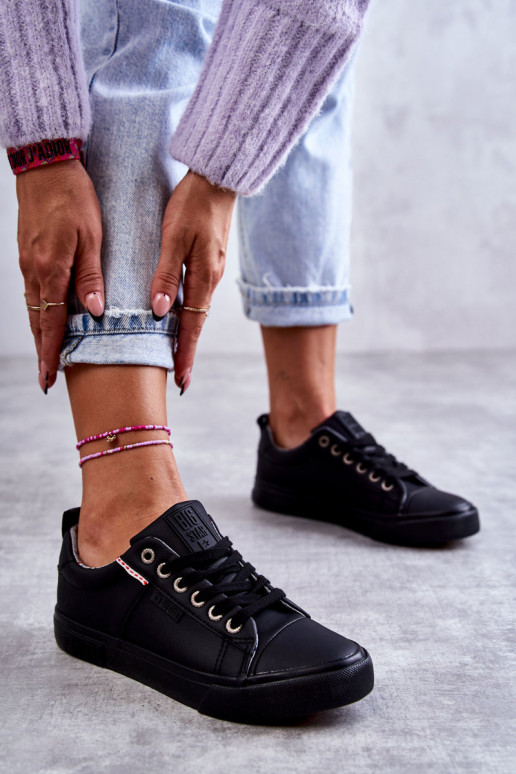 Dámska obuv na voľný čas Big Star KK274006 čierna Dámska obuv na voľný čas Big Star KK274006 čierna