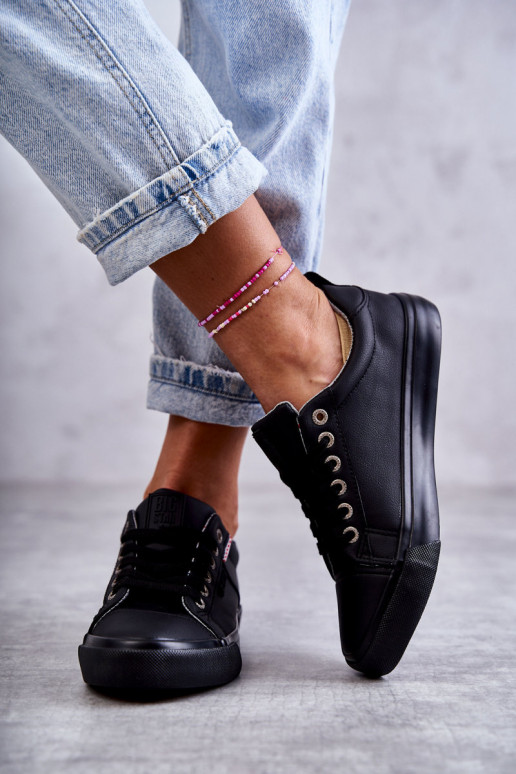 Dámska obuv na voľný čas Big Star KK274006 čierna Dámska obuv na voľný čas Big Star KK274006 čierna