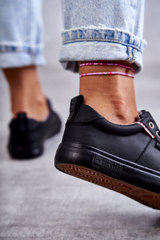 Dámska obuv na voľný čas Big Star KK274006 čierna Dámska obuv na voľný čas Big Star KK274006 čierna