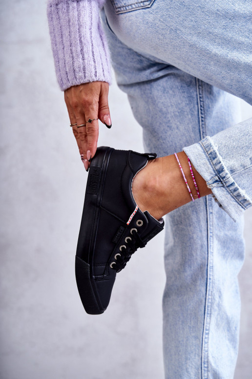 Dámska obuv na voľný čas Big Star KK274006 čierna Dámska obuv na voľný čas Big Star KK274006 čierna