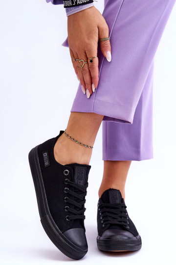 Látková obuv na voľný čas Big Star KK274009 čierna