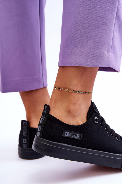 Látková obuv na voľný čas Big Star KK274009 čierna Látková obuv na voľný čas Big Star KK274009 čierna