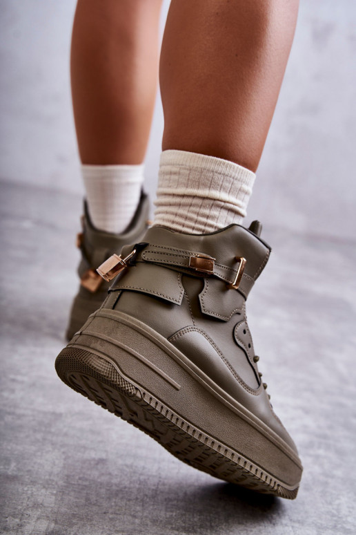 vyhrievaná športová obuv zelená farba Lexa