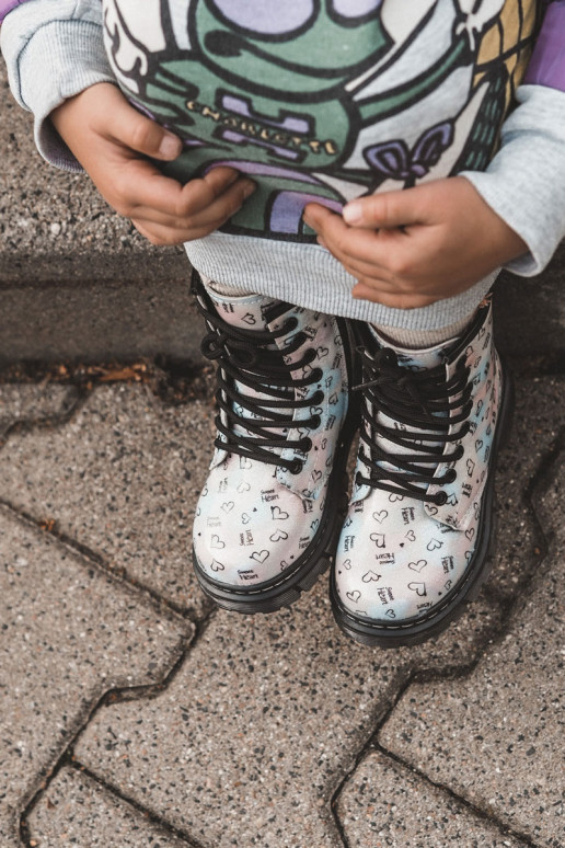 Detské čižmy s trblietkami a vzormi Reggie v rôznych farbách