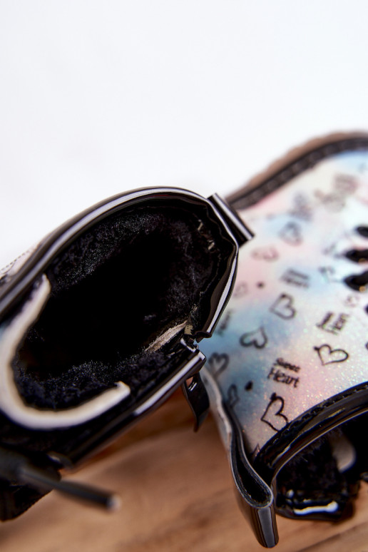 Detské čižmy s trblietkami a vzormi Reggie v rôznych farbách