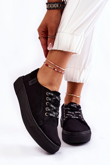 Dámske topánky Memory Foam System Big Star KK276001 čierne