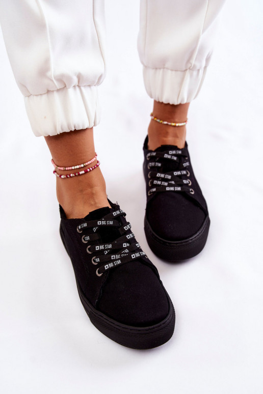 Dámske topánky Memory Foam System Big Star KK276001 čierne