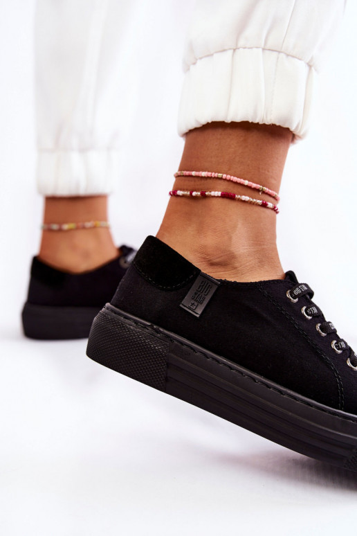 Dámske topánky Memory Foam System Big Star KK276001 čierne