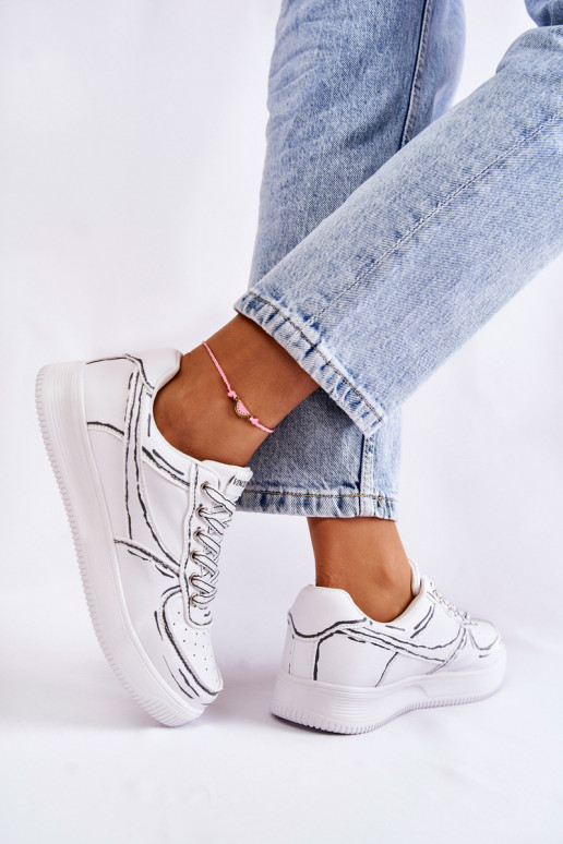 športová obuv v bielej farbe Solveig