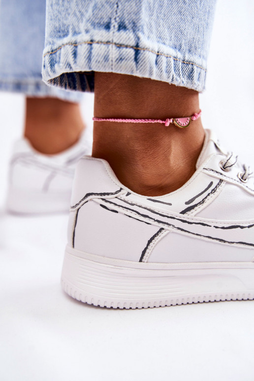 športová obuv v bielej farbe Solveig