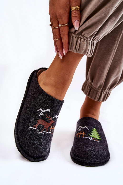 papuče Big Star KK276018 Čierno-béžové papuče Big Star KK276018 Čierno-béžové