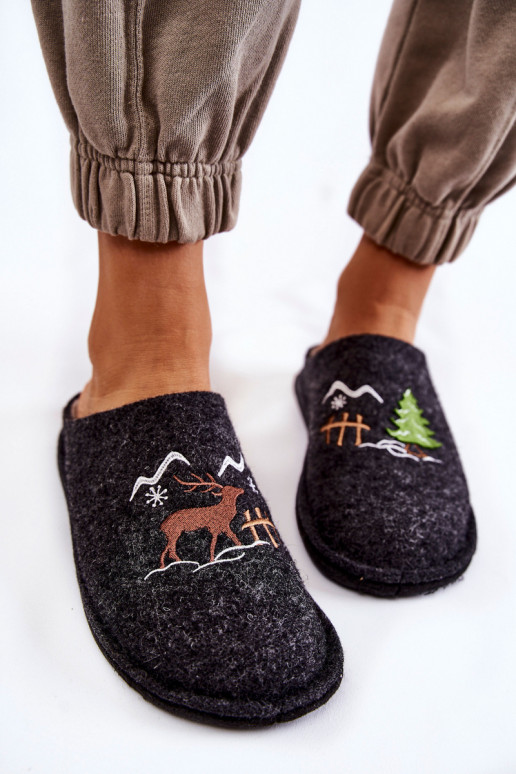 papuče Big Star KK276018 Čierno-béžové papuče Big Star KK276018 Čierno-béžové