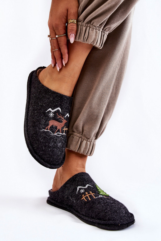 papuče Big Star KK276018 Čierno-béžové papuče Big Star KK276018 Čierno-béžové