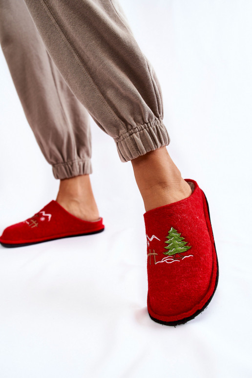 papuče Big Star KK276017 červeno-pieskovej farby papuče Big Star KK276017 červeno-pieskovej farby