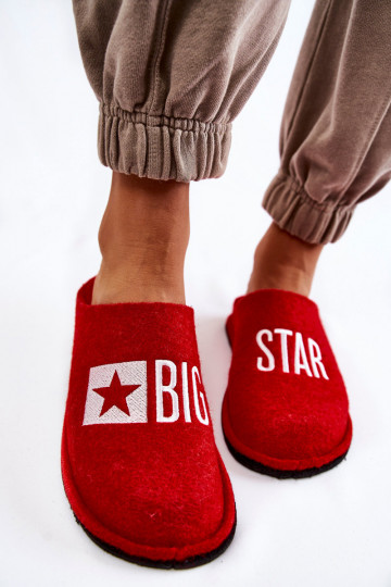 papuče Big Star KK276022 červené 2