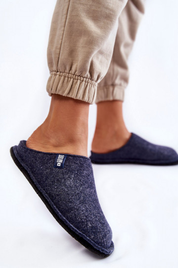 Klasický model Papuče Big Star KK276013 tmavomodré