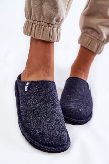 Klasický model Papuče Big Star KK276013 tmavomodré 2