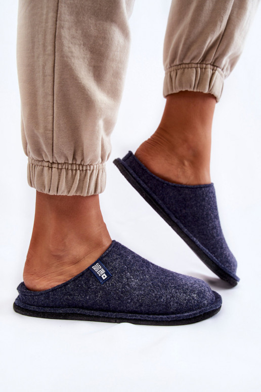 Klasický model Papuče Big Star KK276013 tmavomodré Klasický model Papuče Big Star KK276013 tmavomodré