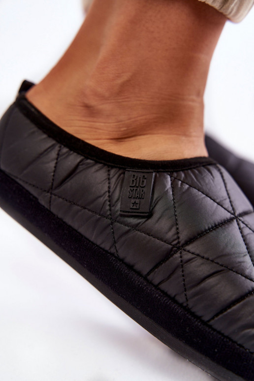 Nazúvacie papuče Big Star KK274606 čierne Nazúvacie papuče Big Star KK274606 čierne